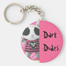 Dark Dudes Key Chain
