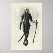 DARK ELF by Kerem Beyit Posters
