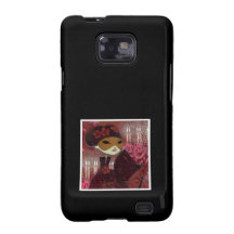 Dark Fairy Tale Character 10 - Masked Lady Galaxy S2 Cases