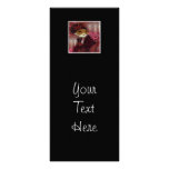 Dark Fairy Tale Character 10 - Masked Lady Customised Rack Card