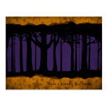 Dark Forest Invitation Postcard