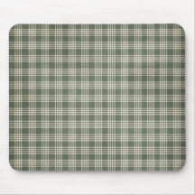 Dark Green and Beige Mousepads