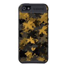 Dark Leaves iPhone 5 Covers