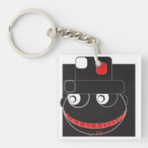 Dark Mad Hatter Key Chains