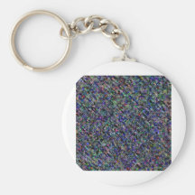 Dark Print Keychain