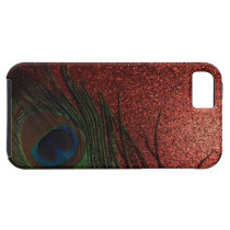 Dark Red Peacock Still Life casemate cases
