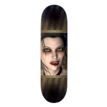 Dark Vampire Beauty Skateboard Deck