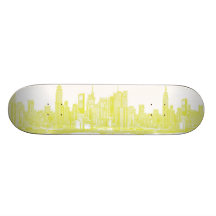 Dark yellow NYC Skate Boards