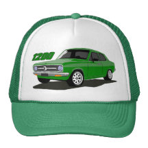 DATSUN 1200 Sedan Green Trucker Hat