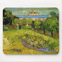 Daubigny's Garden  by Vincent van Gogh Mouse Pads