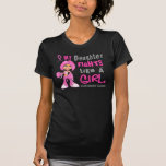 Daughter Fights Like Girl Breast Cancer 42.9.png Tshirts