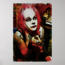 Daughter of Darkness In Oil Print