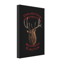 Daughter Protector Canvas Print