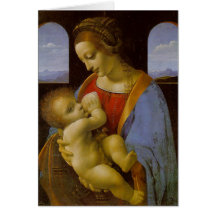 (DaVinci) Madonna Greeting Cards