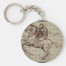 DAVINCI RIDER KEYCHAIN
