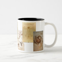 Davinvi's Study of Anatomy Coffee Mug