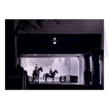 Dawn at Saratoga Springs, 1963 Greeting Card