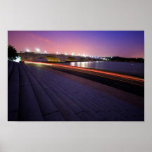 Dawn Over The Potomac Poster