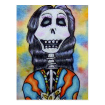 Day of the Dead Postcard