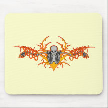 Day of the Dead Skull Mouse Pad