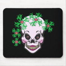 Day of the Dead Skull Mouse Pads