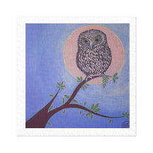 Day Owl Canvas Print
