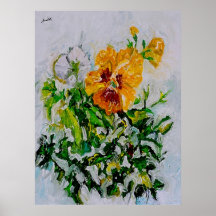 Day Time Flowers Poster
