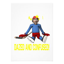 Dazed And Confused Personalised Invites