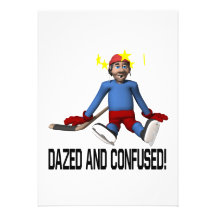 Dazed And Confused Personalized Announcement