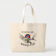 de havilland mosquito tote bags