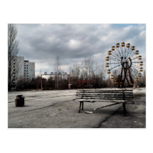 Dead Ferris Wheel Post Cards