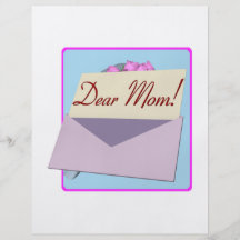 Dear Mum Flyer Design