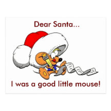 Dear Santa Postcard