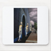 Death Through the Door Mousepad