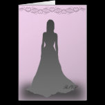 Debutante in Silhouette RSVP cards