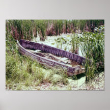  Decaying Rowboat Print