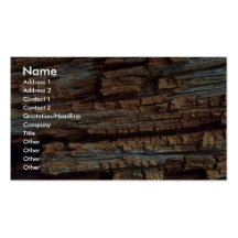 Decaying wood, Lake St. Peter, Ontario, Canada Business Cards