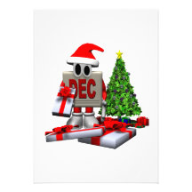 December 4 personalized invitations