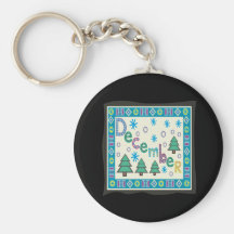 December Keychain