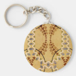 Deco Arrows Keychain