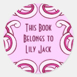Deco Book Plate Sticker