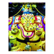 Decorated Ganesha Post Cards
