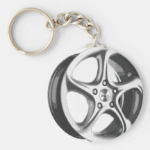 Decorative Car Rim Keychains