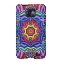 Decorative colourful abstract Samsung galaxy case