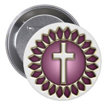 DECORATIVE CROSS BUTTON