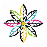 Decorative Leaves-Flower modern, abstract posters