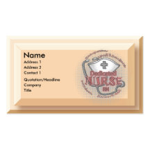 Dedicated Nurse Axiom Business Card