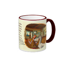 Dedicated to Rocinante, DON QUIXOTE's horse Mugs