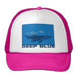 Deep Blue Whale Hat