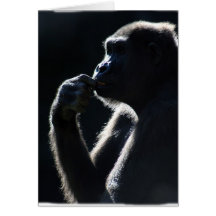 Deep in Thought Greeting Cards